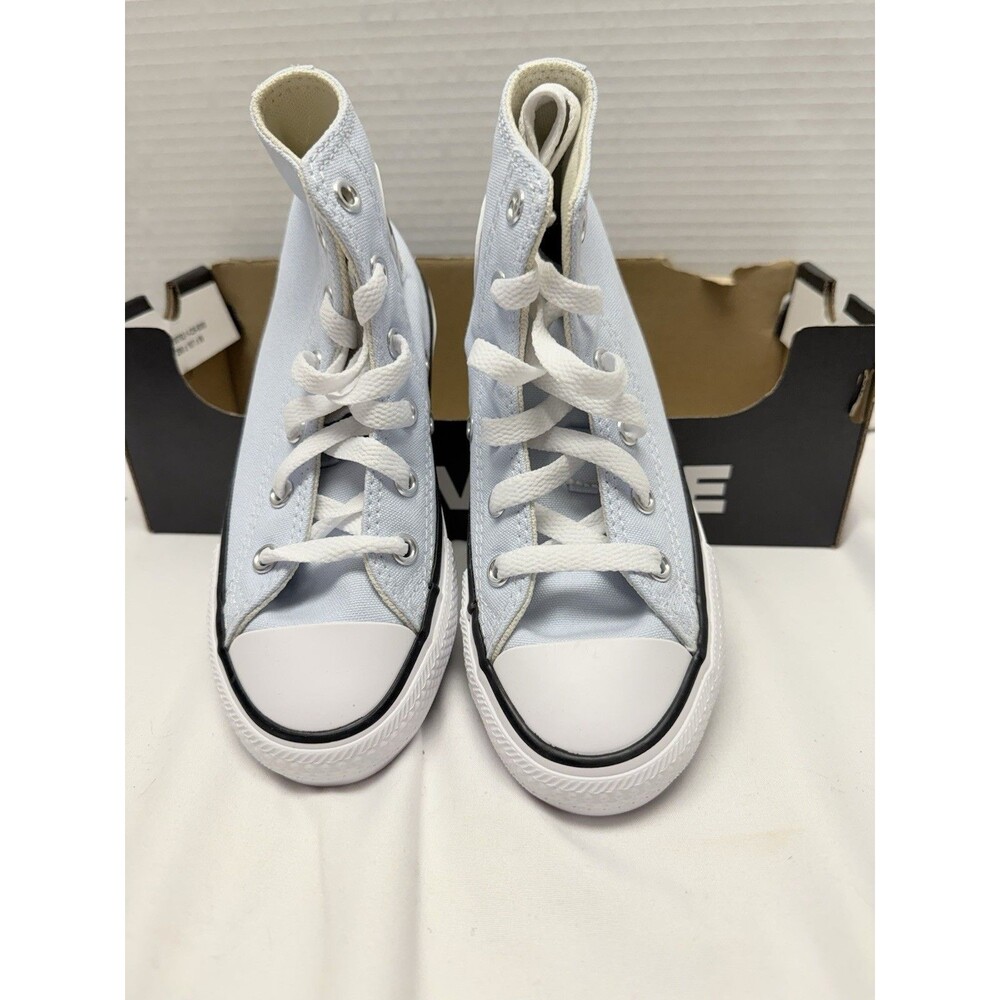 Converse Unisex Kids Chuck Taylor All Star Hi Top Sneakers Shoes Blue Sz 12 New